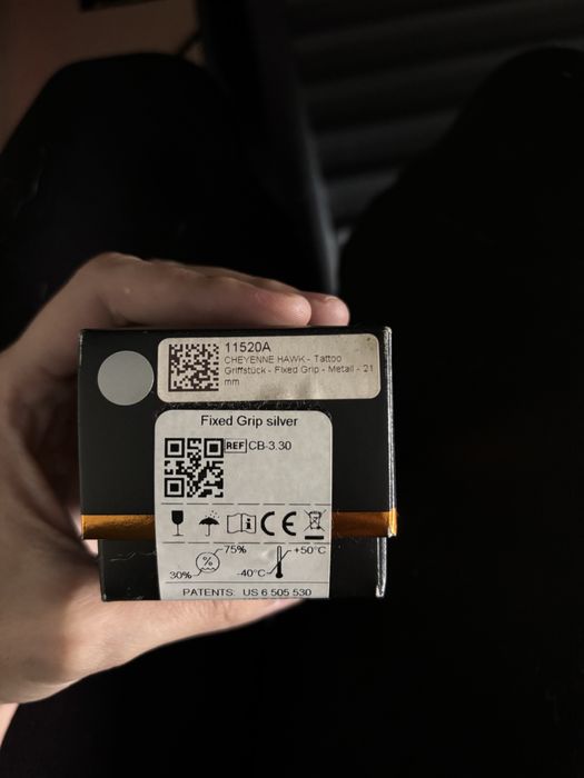 Fixed grip tattos Cheyenne