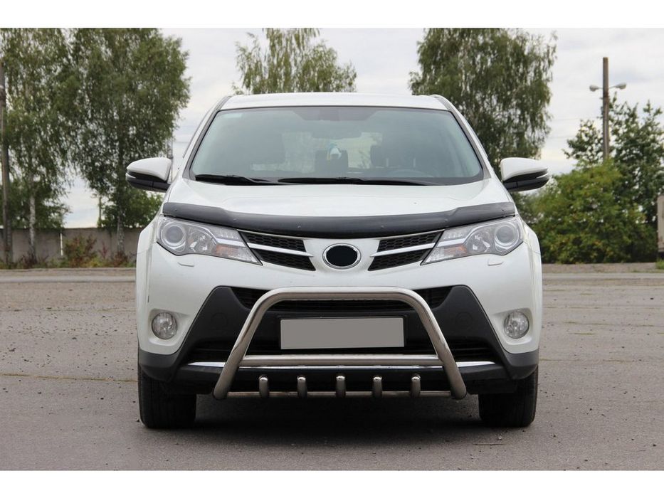 Toyota Rav 4 2013-2018 рр. Кенгурятник WT003 (нерж)