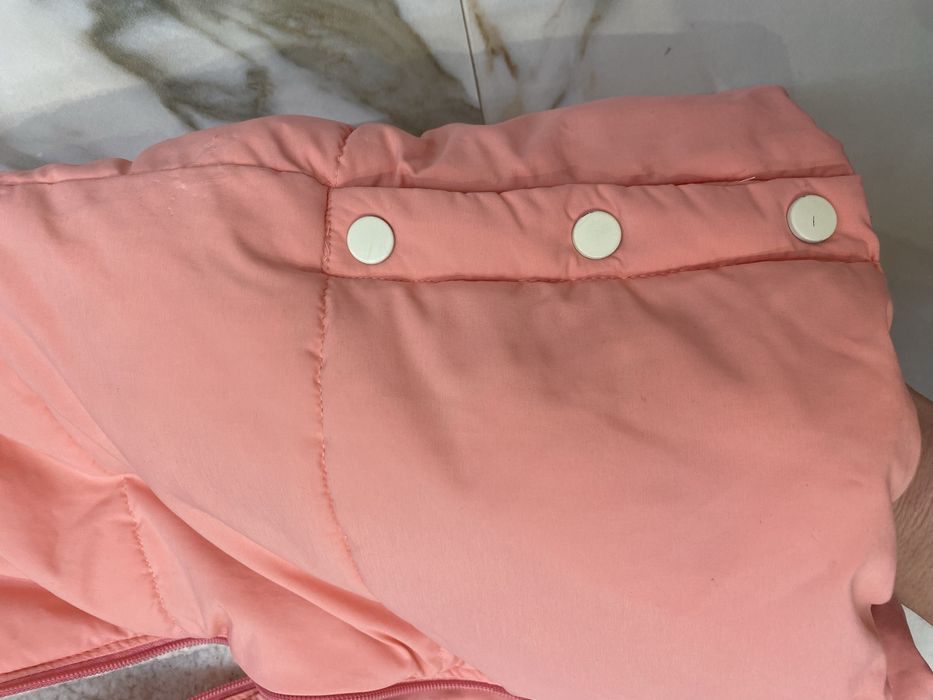 Зимова куртка пальто на дівчинку 134 р. на меху