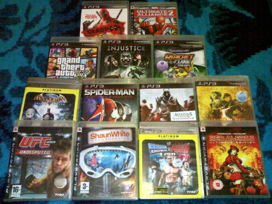 jogos ps3 alguns novos