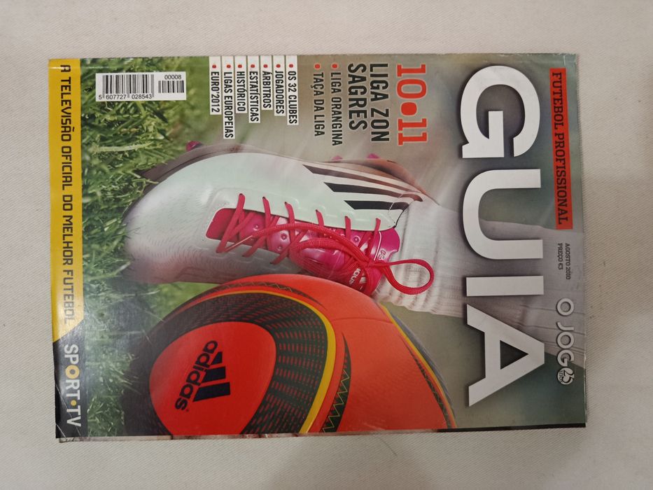 7  Revistas   O JOGO  ( GUIA de Futebol )