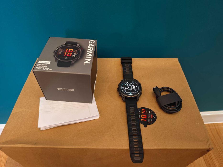 Garmin Fenix 8 Pro 47mm Carbon Gray amoled