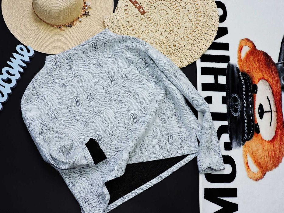 Opus Bluza sweterek motyw węża stójka M