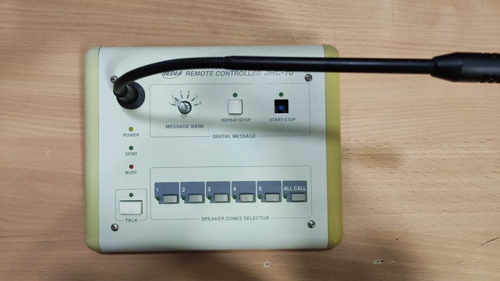 Jedia JRC 10 - mikrofon 5-cio strefowy