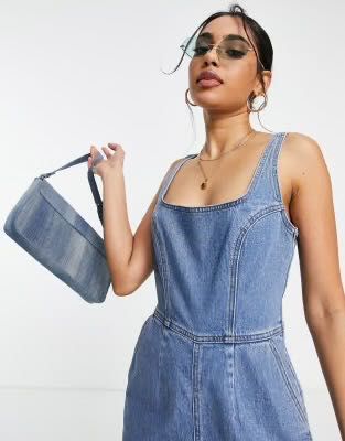 Жіночий джинсовий комбінезон ASOS