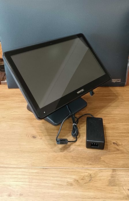 POS com gaveta de dinheiro, impressora e display de cliente