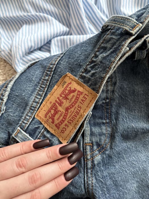 jeansy levis 501 w25 xs