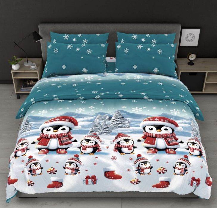 Новорічна постіль з тканини Бязь Голд Люкс