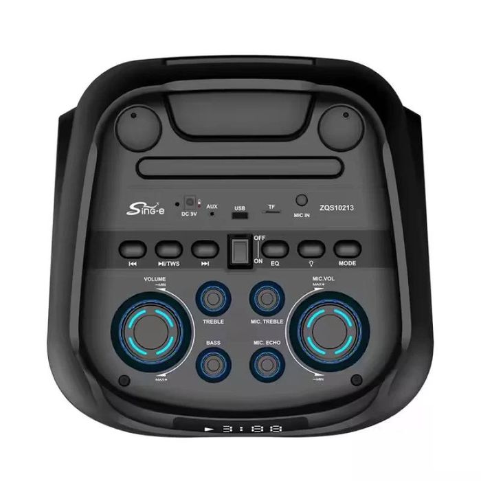 Портативна Колонка з мікрофоном х2 як gbl ВЕЛИКА ГУЧНА Блютуз fm радіо