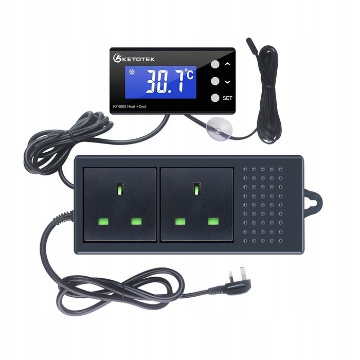 Ketotek KT4000 sterownik termostat regulator temperatury akwarium