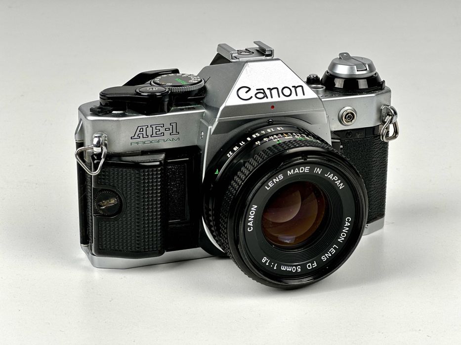 整備済】Canon AE-1 Program NFD 50mm f1.8 ｜04 Canon AE-1 PROGRAM ブラック / NEW FD 50mm F1.8