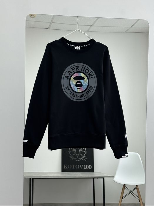 Світшот AAPE BY A BATHING APE Original чорний | Новий | Розмір M