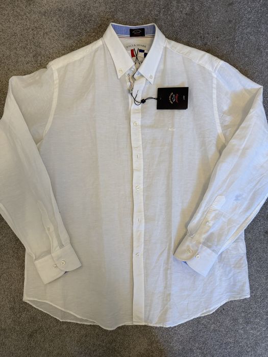 Koszula lniana NOWA XL 44 Paul&Shark