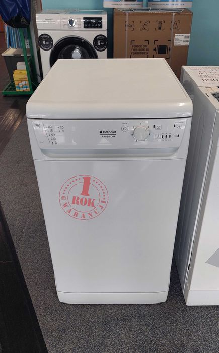 ROK GWARANCJA Zmywarka wolnostojąca 45 cm Hotpoint-ARISTON LSF712EU/HA Klasa AAA 10 kompletów 7 programów Sklep AGDcomplex Bełchatów Al Wyszyńskiego 6