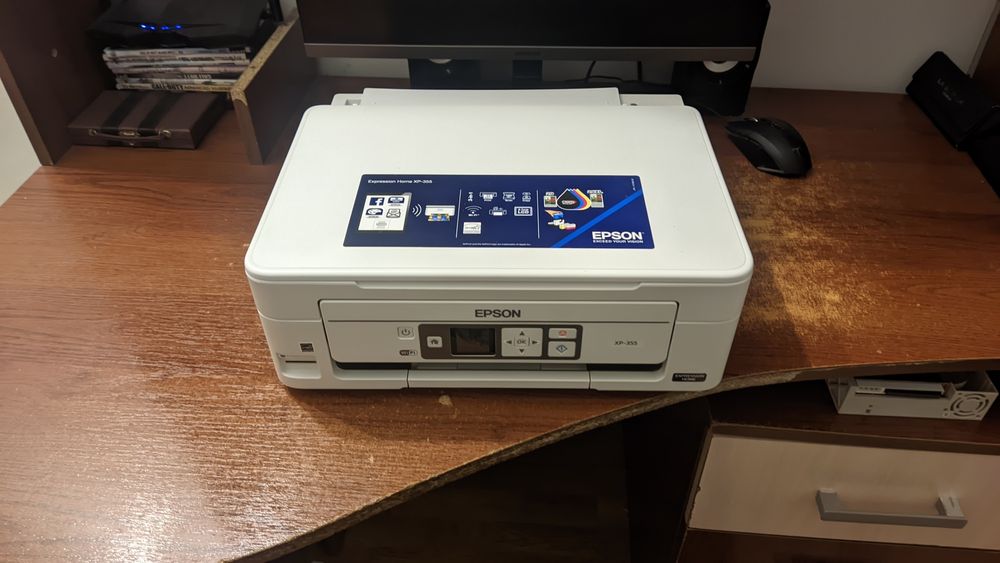 Принтер Epson XP-355 C462U (Несправний, помилка при включенні)