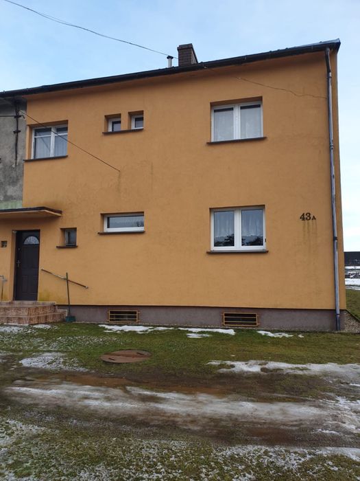 Mieszkanie na sprzedaż 2 POKOJE ,1 piętro niskiego budynku mieszkalnego - blok czterorodzinny.