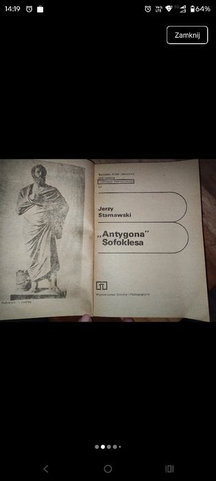 ,, Antygona'' Sofoklesa Jerzy Starnawski
