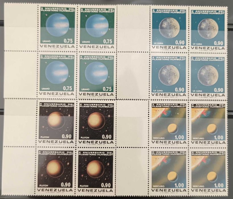 selos conjunto venezuela 19 em total