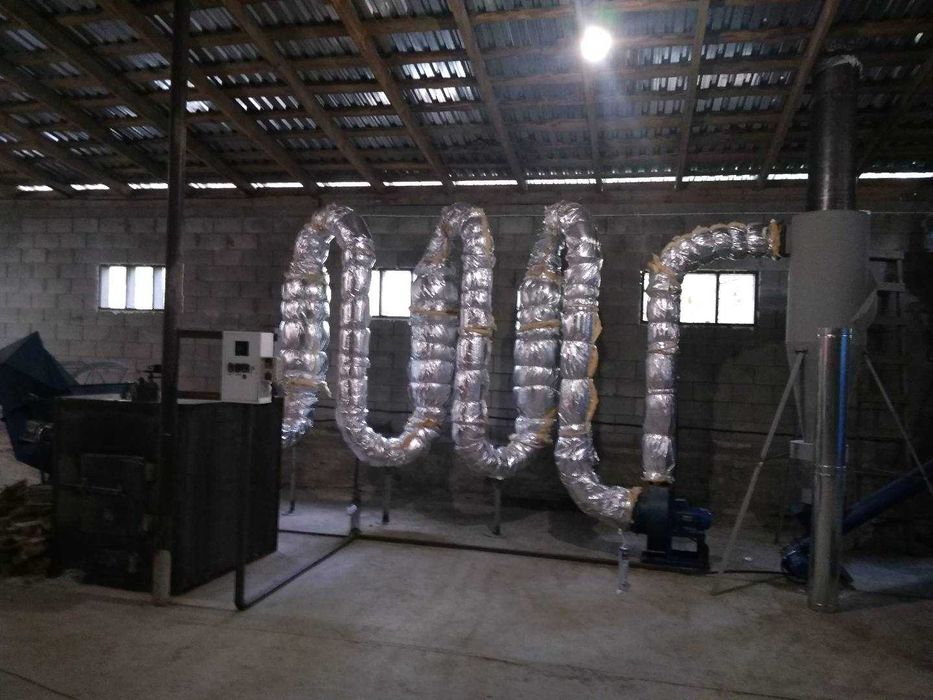 Нове обладнання для виготовлення паливних брикетів з тирси та відходів