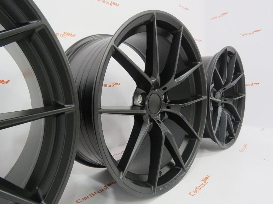Jantes Look Bmw M4 Cs 18 x 8 et34 + 9 et 41 5x120 Preto Matte