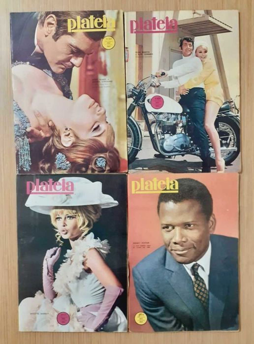 Revistas Plateia de 1968 a 1969 (Lote 3)