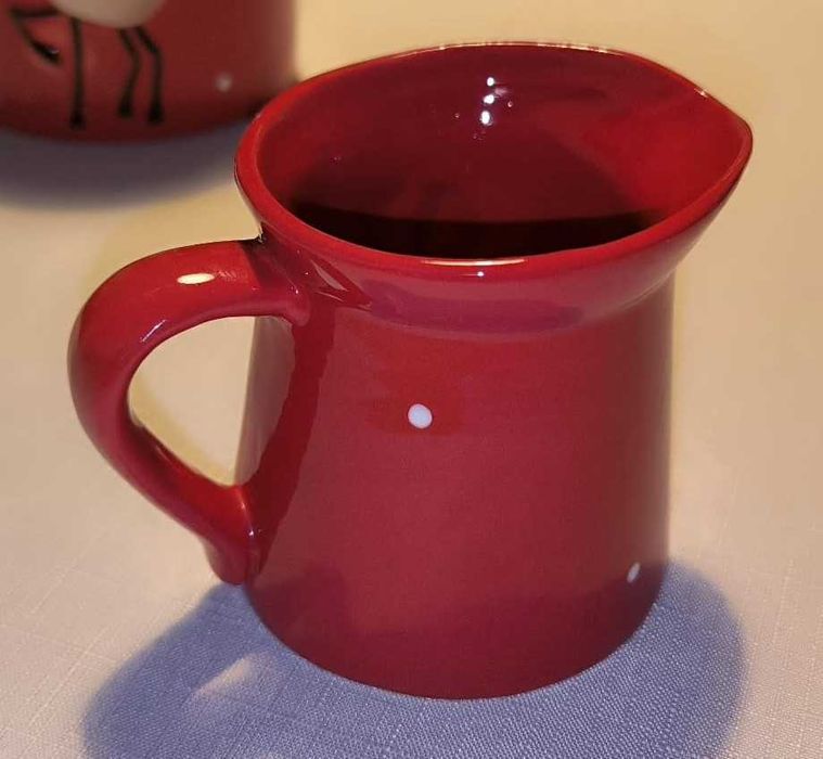 Ceramiczny świąteczny mlecznik eloy christmas