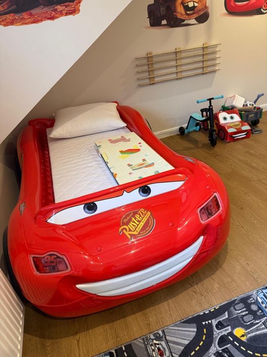 Auto zygzak McQueen Łóżko dzieciece chlopiece do spania