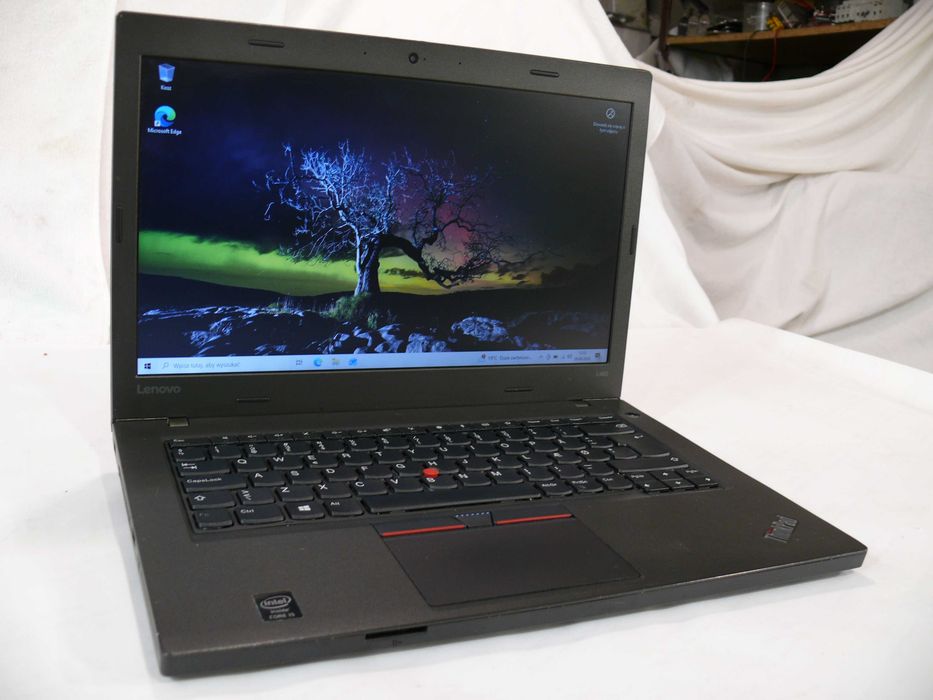 Lenovo L460, 128g/8g ram, Core i5 6200U, bat. 80,9%, Bios 2022 r.
