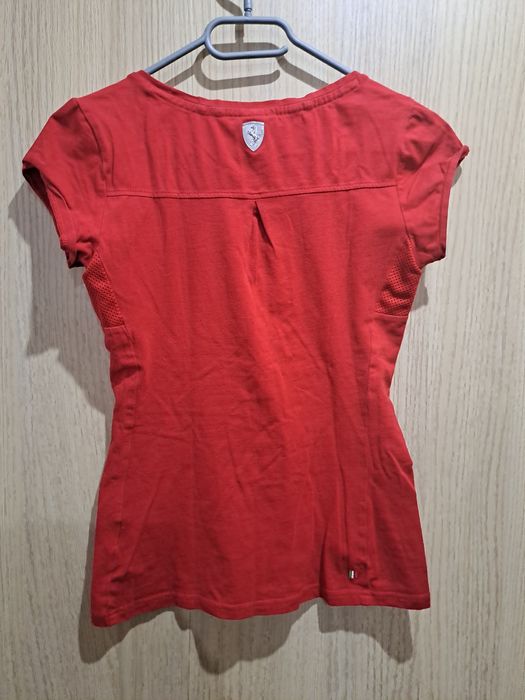 (660) T-shirt damski r.M Puma Ferrari