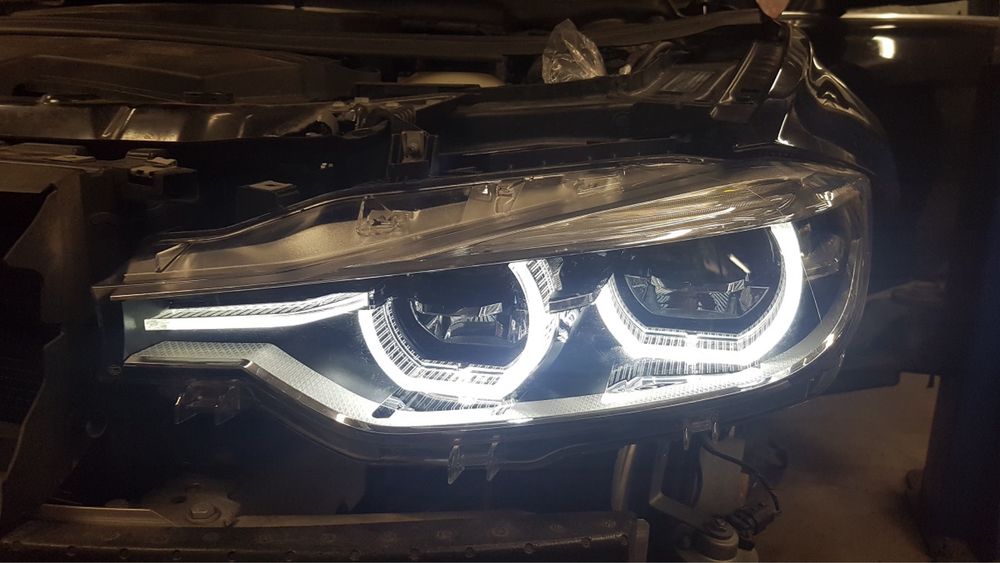 Фари BMW F30 Full LED комплект з блоками.