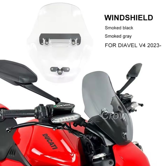 Крашпеды Ducati Diavel V4 2023+, курки, педали, Evotech