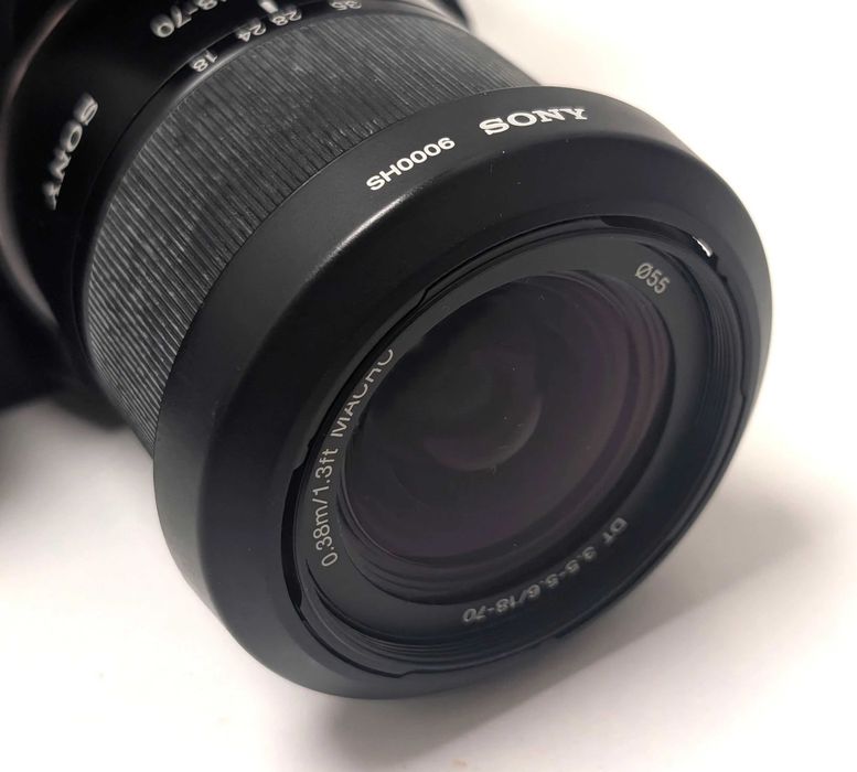 Aparat Sony Alpha DSLR-A200 + Obiektyw