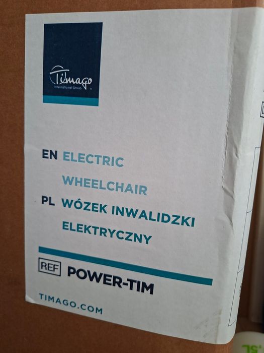 Wózek inwalidzki elektryczny Power Tim