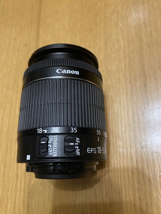 Lente Canon EF-S 18-55 mm IS STM