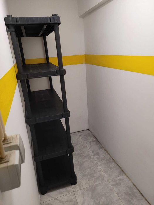 Estante modular com 5 prateleiras PVC