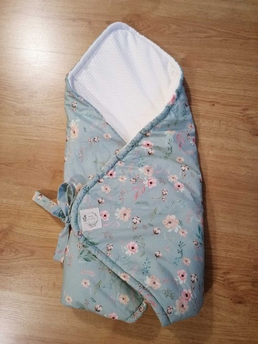 Rożek z jonami srebra Jamiks miętowy w kwiaty