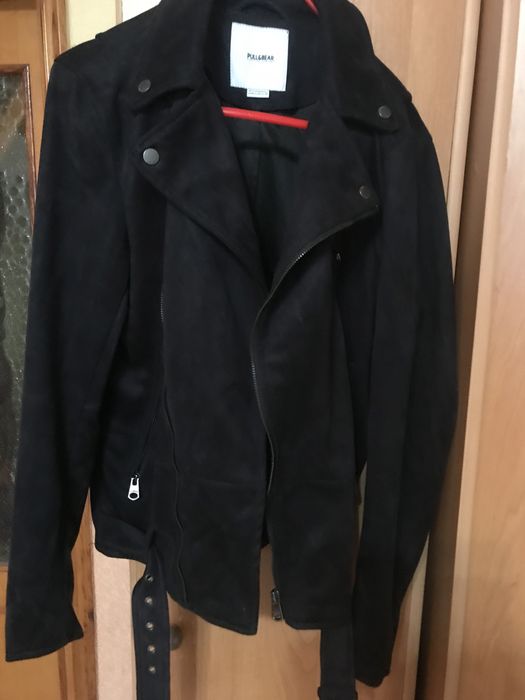 Куртка мужская замшевая Pull&Bear