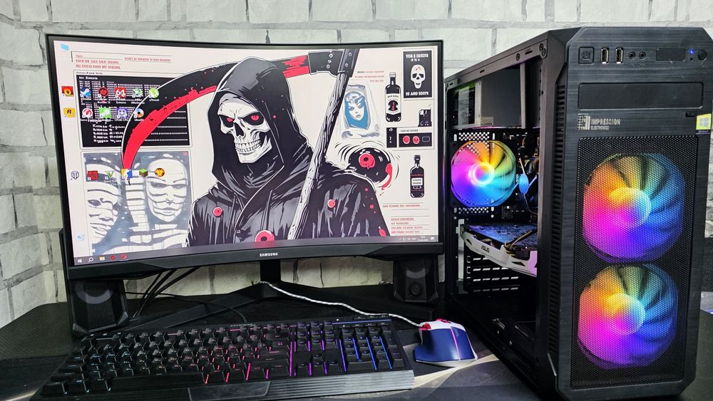 Игровой Pc i5 gtx1060 Stalker2 gtaV dota2 Cs2 rust pubg