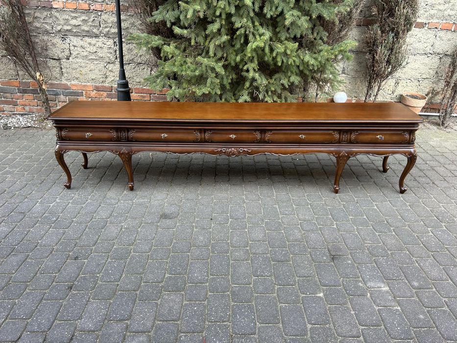 Komoda Ludwikowska Ludwik Warrings Lowboard Stolik TV RTV PodTelewizor