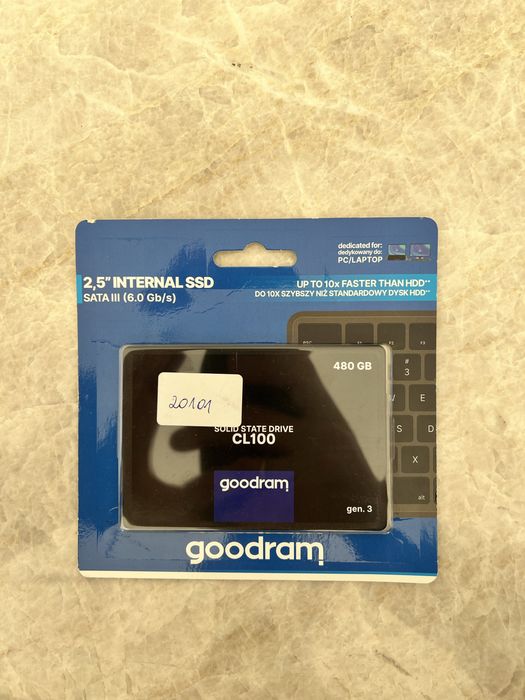 Dysk SSD Goodram SSDPR-CL100-480-G3 480GB 2,5" SATA III