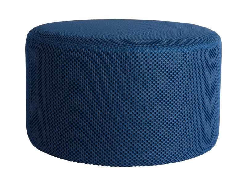 Designerski okrągły puf Retro Mesh Round  Ø50xH30cm Leitmotiv / różne kolory