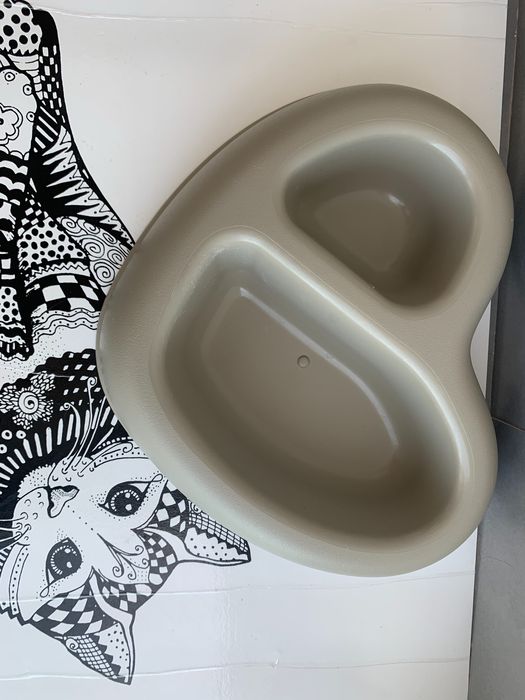 Comedouro duplo para gatinho/ gato