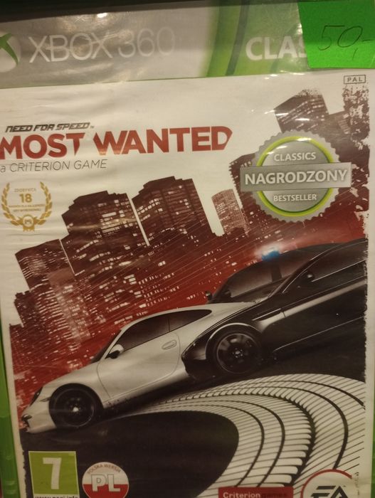 Xbox 360 NFS Most Wanted pl