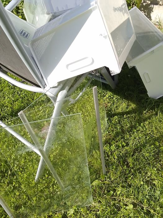 Szklane półki do Whirlpool lodówko zamrażarki