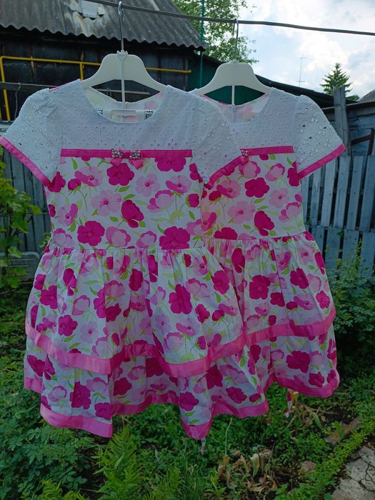 Святкові сукні для дівчаток двійні або близнюкам