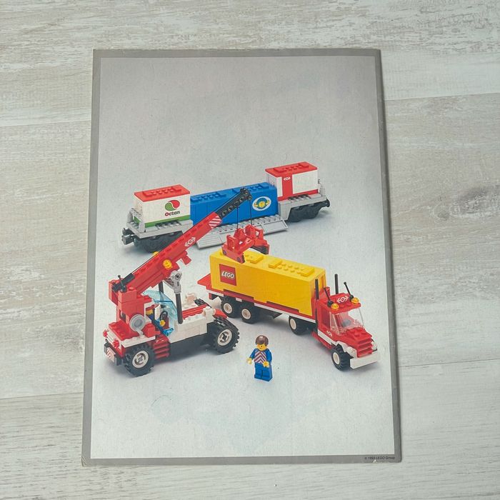 Lego System Train 4549 Container Double Stack (1993) Completo e Raro505387093118822402