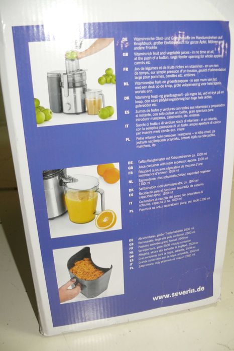 Maquina de Sumos XXL  Severin ES 3570