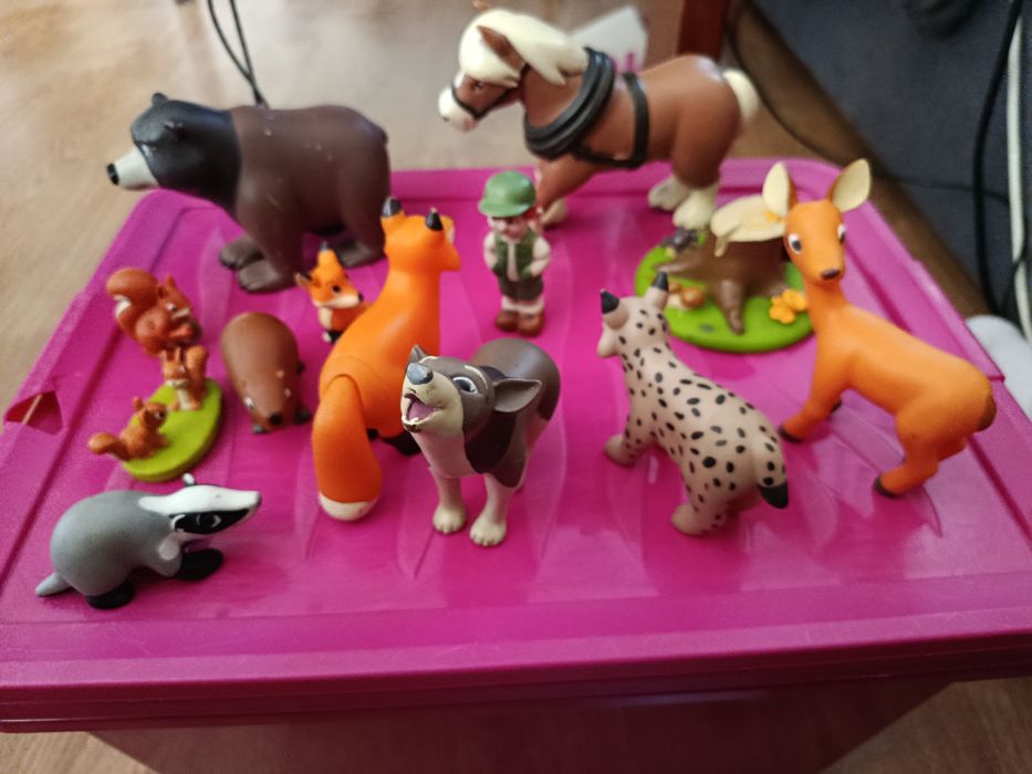 Przyjaciele z lasu Deagostini - figurki zwierzęt