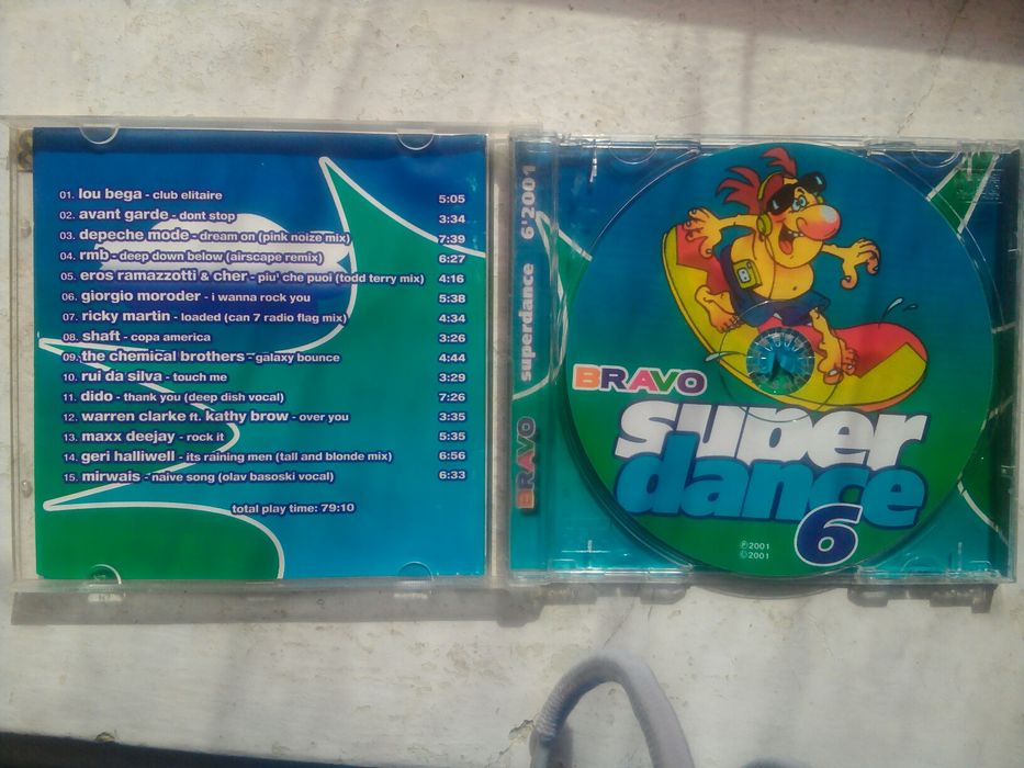CD-Bravo./super dance 6./2001р.в
