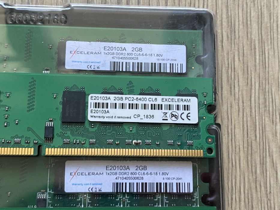 Оперативна пам'ять для ПК та Ноутбука DDR2/DDR3 1-4GB